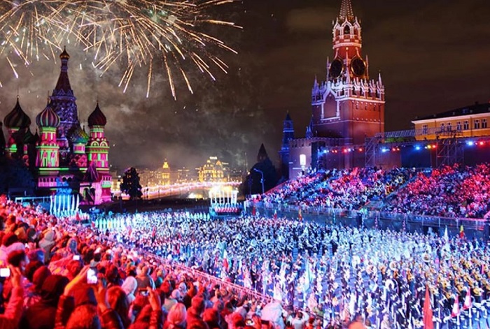Новый год 2025 на Красной площади в Москве